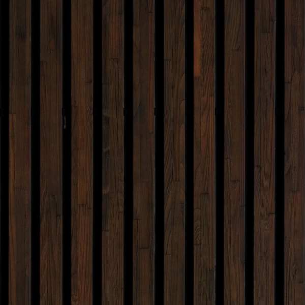Dark Wood Cladding Wallpaper - Generic Pattern 9 - Small