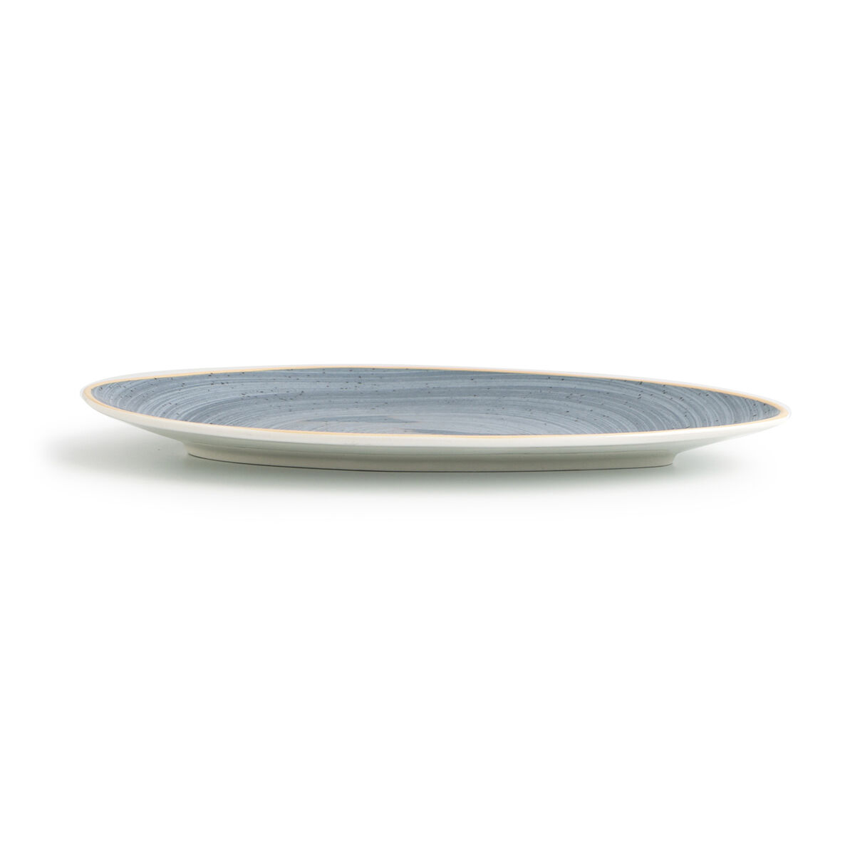 Assiette Plate Ariane Terra Triangulaire Céramique Bleu (ø 29 Cm) (6 Unités)