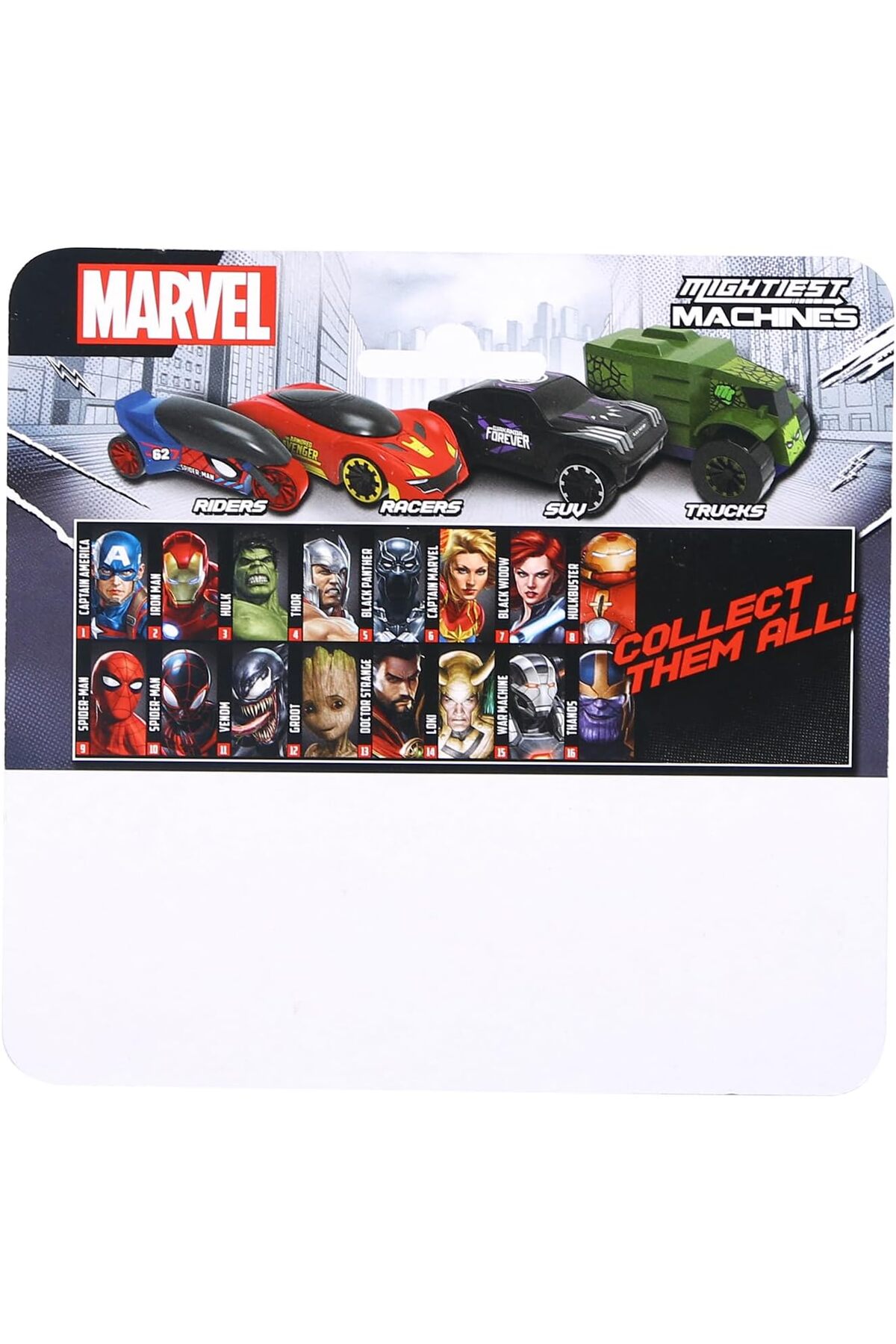 Marvel Diecast Pull-Back Model Monster Truck