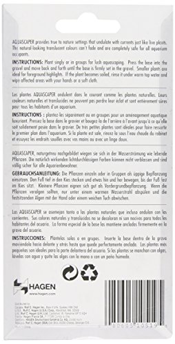 Marina Lugwigia Plante En Plastique Pour Aquarium Rouge 12,5 Cm