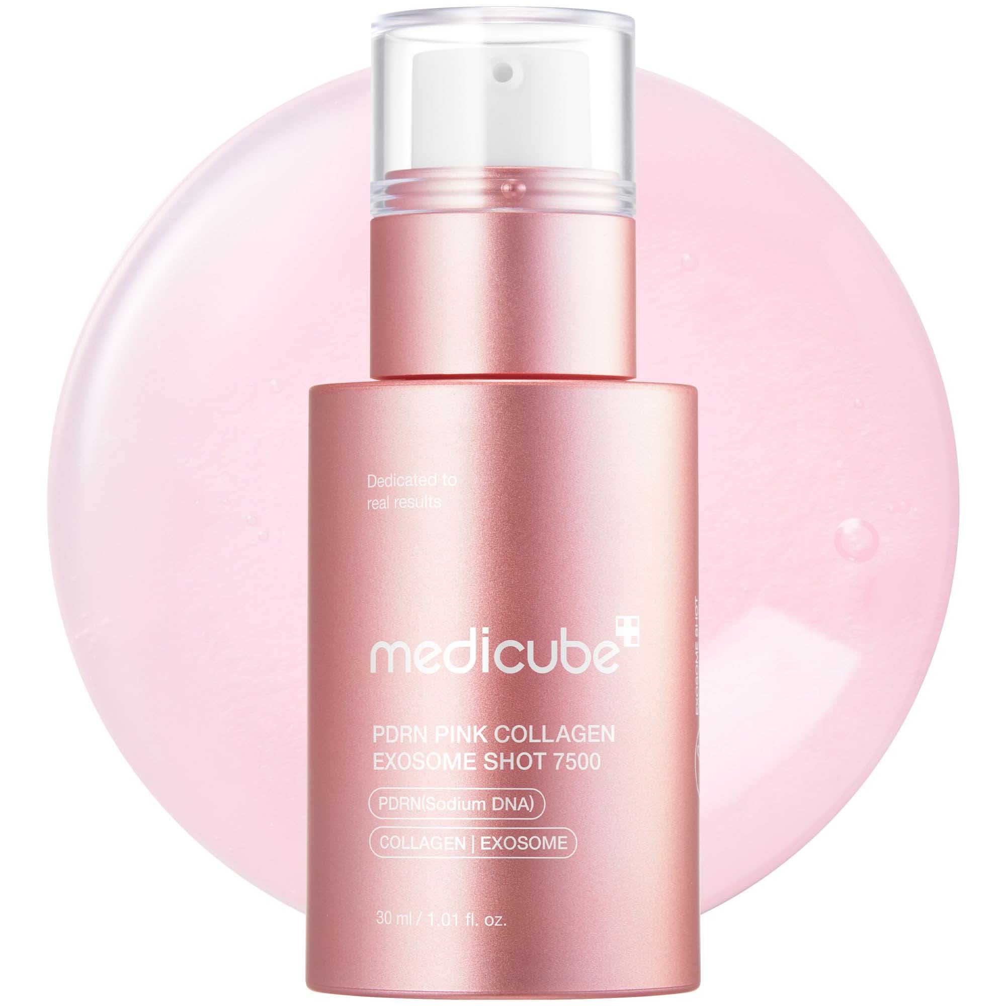 Textúra MEDICUBE PDRN Pink Collagen Exosome Shot Serum 7500