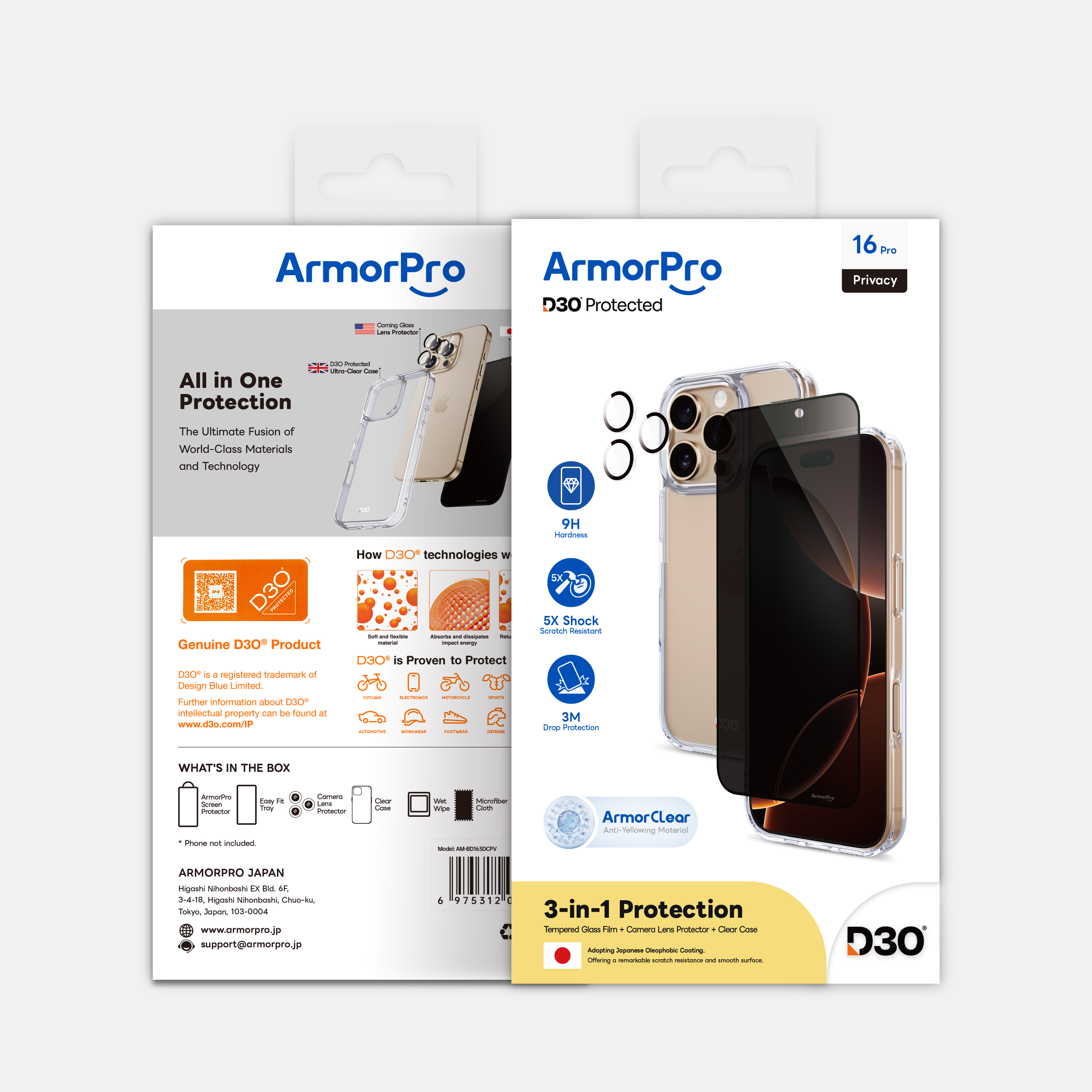 ArmorPro iPhone 16 Pro Back Cover Mobile Case