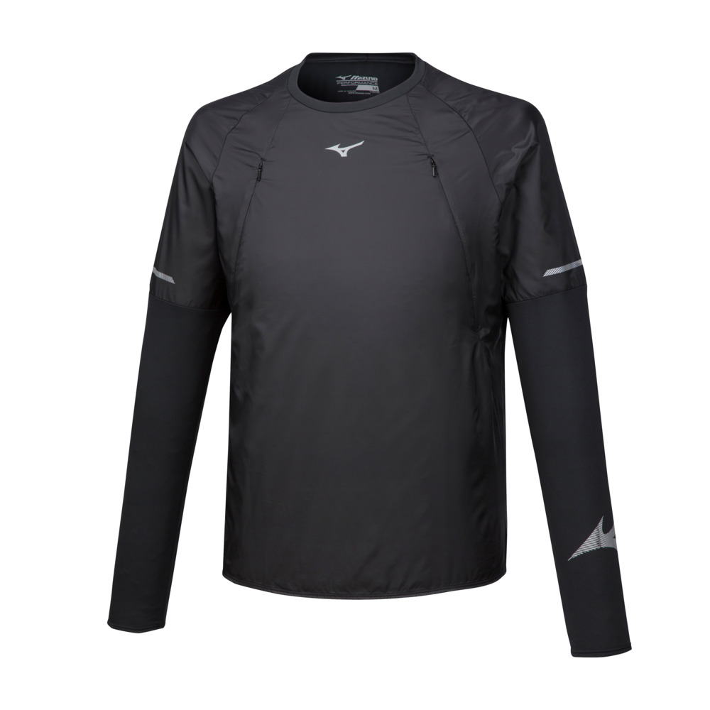Футболка с длинным рукавом MIZUNO Hineri Hybrid LS Tee для взрослых, мужчинам