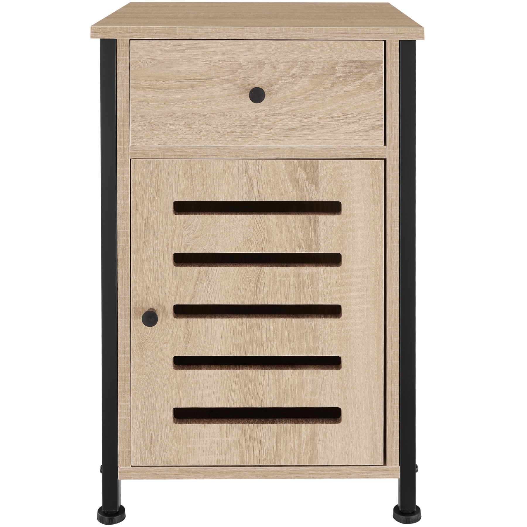 Table De Chevet Waterford 40x42x60 5cm Bois Clair Industriel Ch ne 