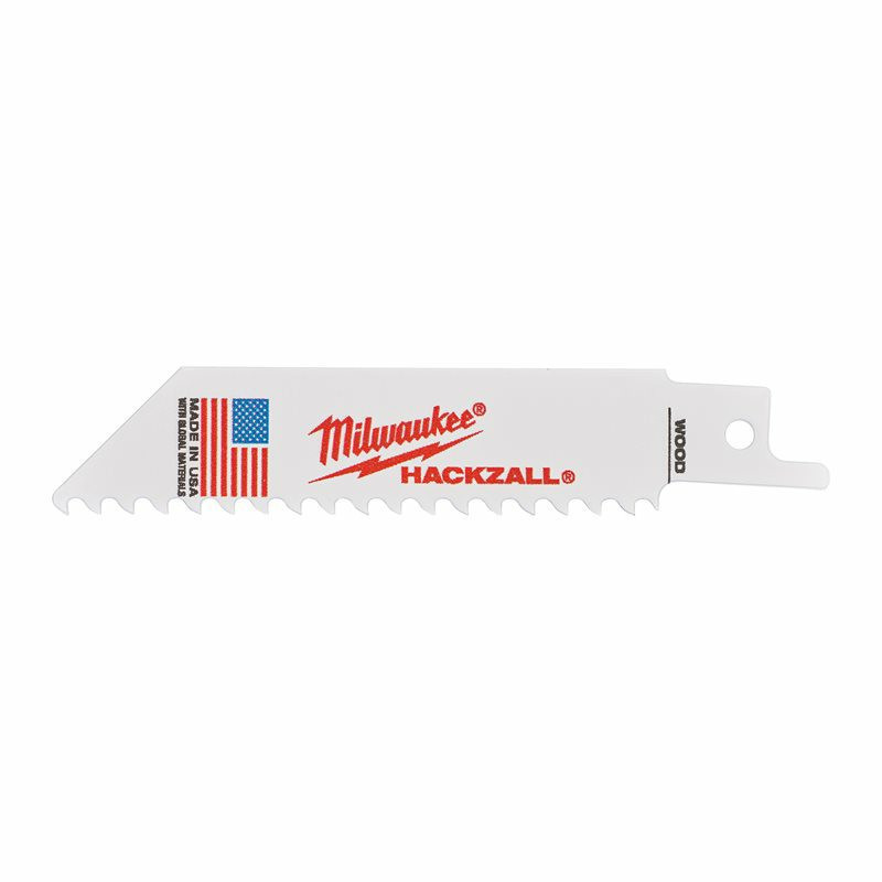 10 Lames De Scie Sabre M12 Hackzall Avec Pochette Milwaukee