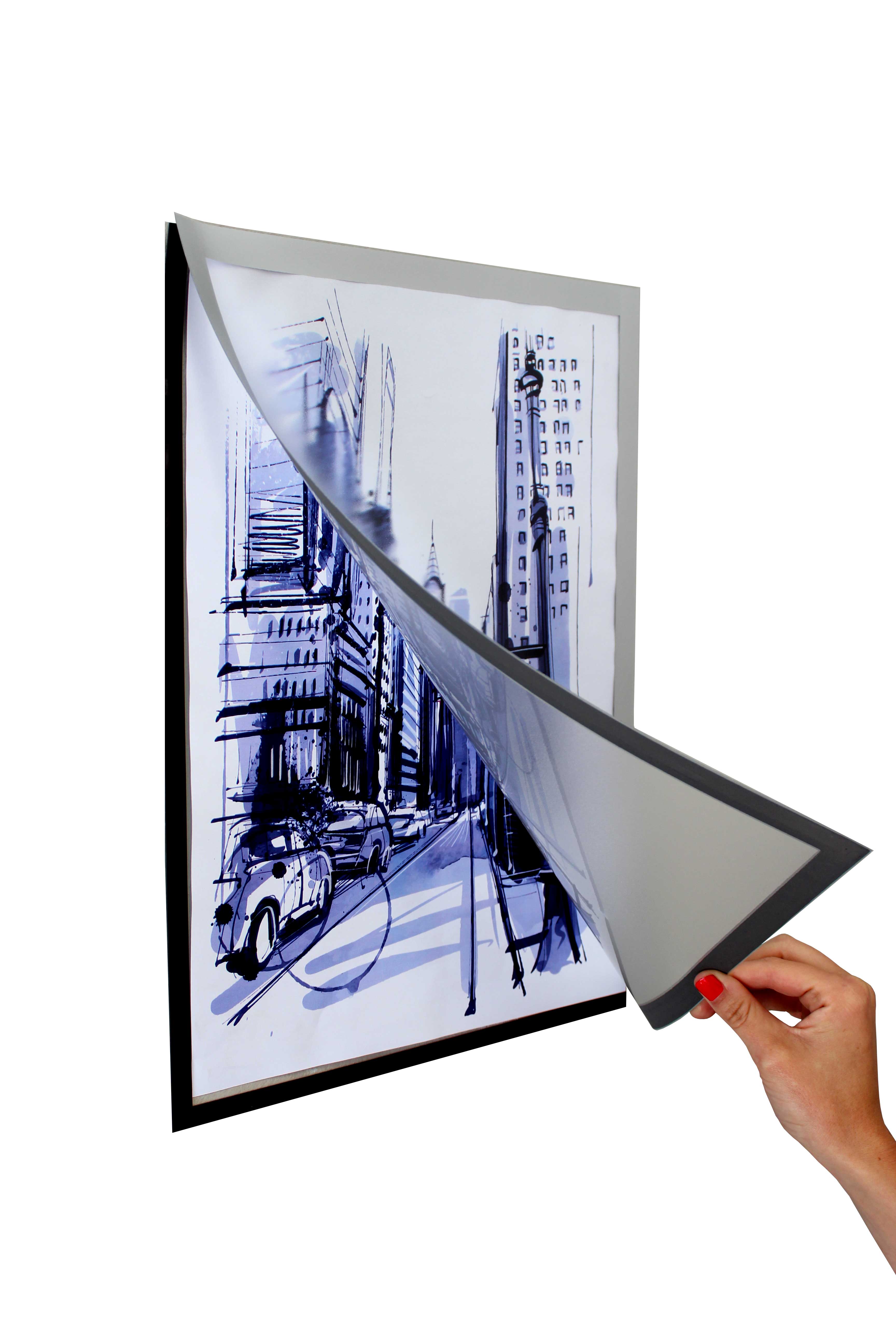A3 Magnetic Self Adhesive Poster Frame (440*320mm)
