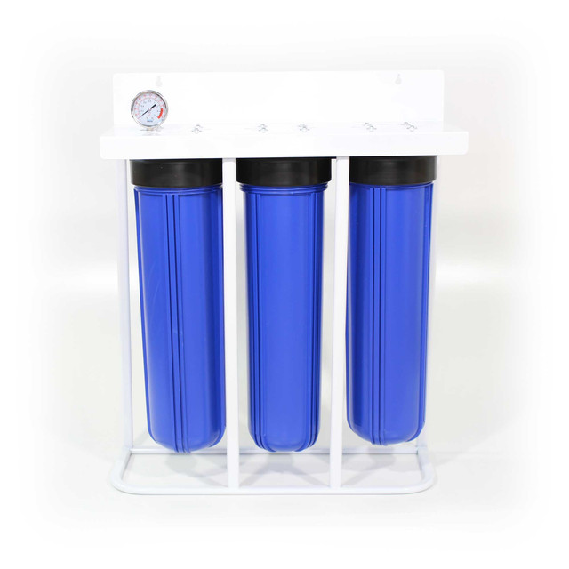 SUPERPURE 3-Stage Whole House Water Filtration System on Stand