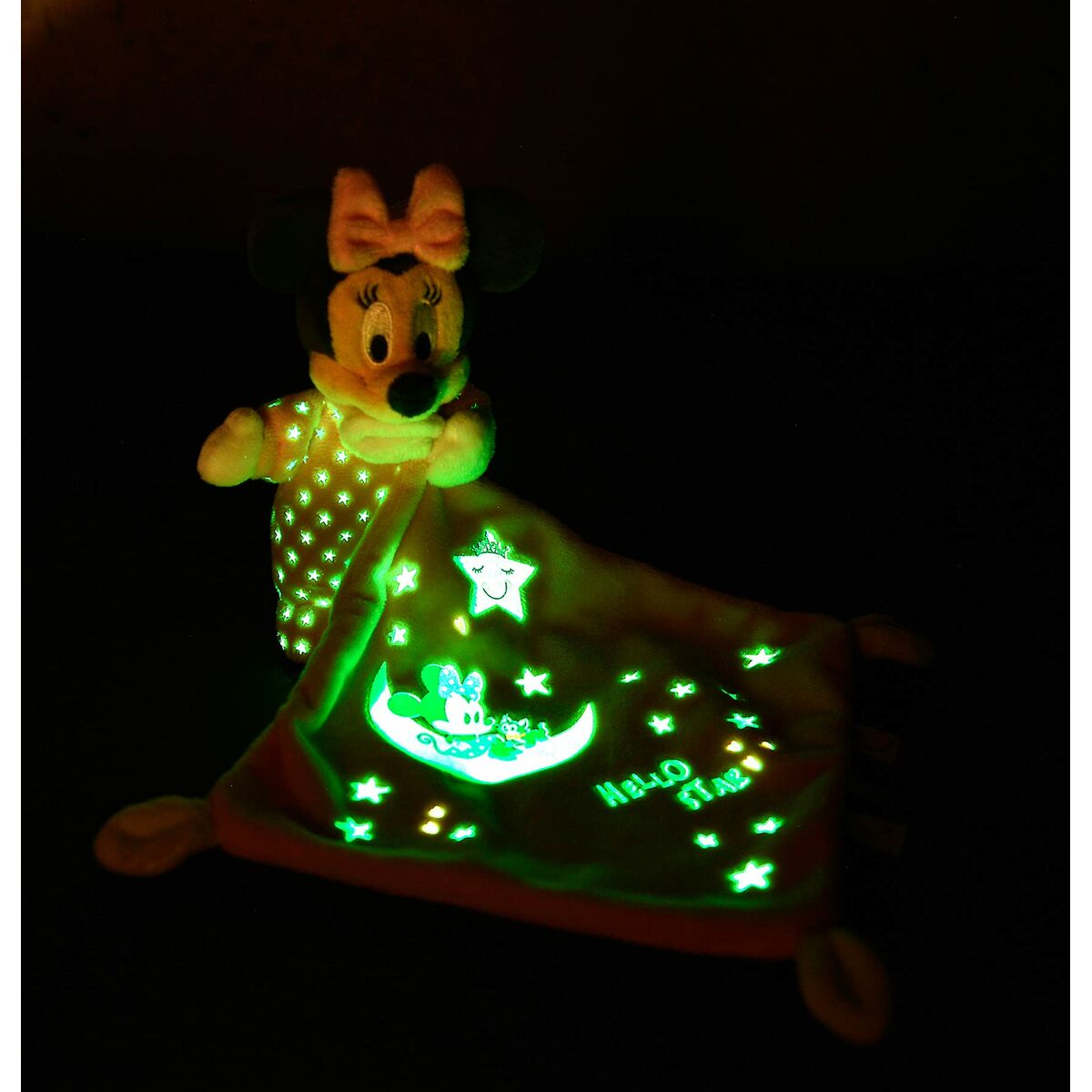 Disney - Doudou Minnie Lumineux Starry Night à Prix Carrefour