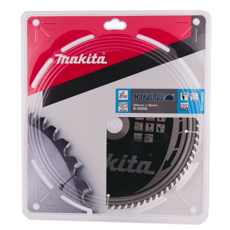 Lame Carbure Makblade Bois Ø 305 Mm B-09086 Makita