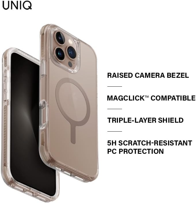 Uniq iPhone 16 Pro Back Cover Mobile Case