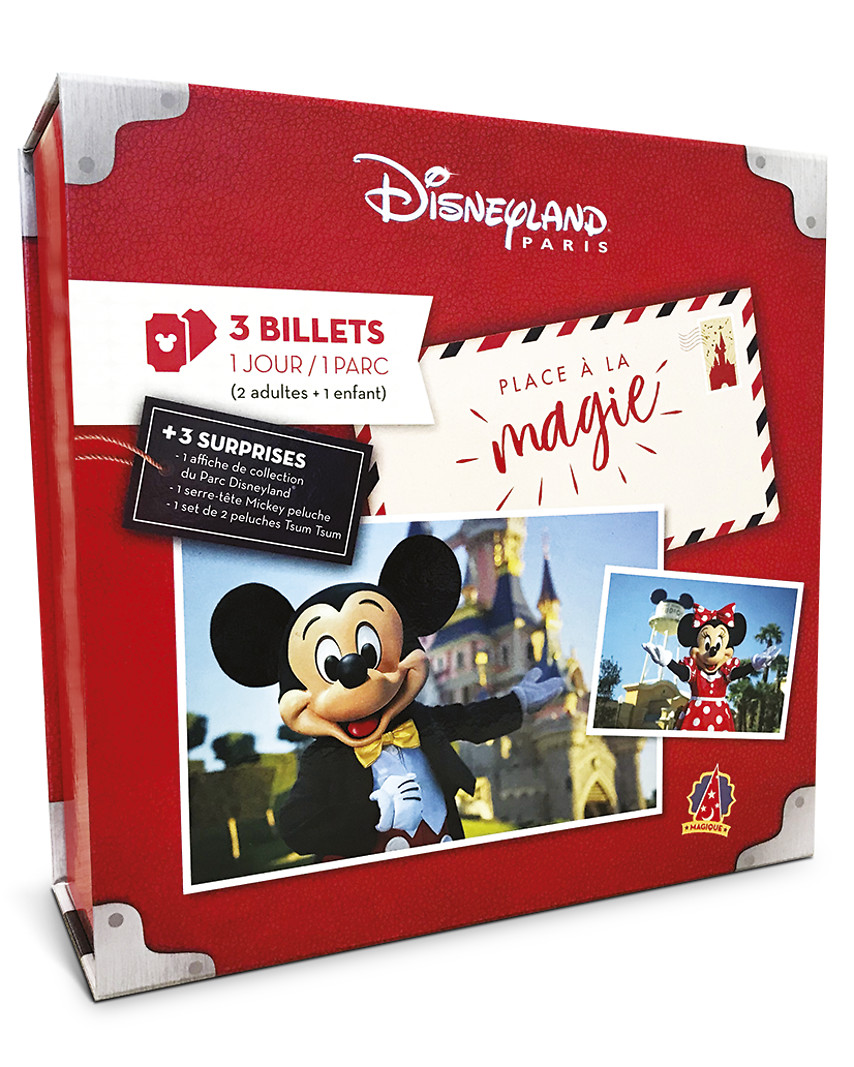 Coffret Cadeau Disneyland Paris En Famille 1 Jour / 1 Parc à Prix Carrefour