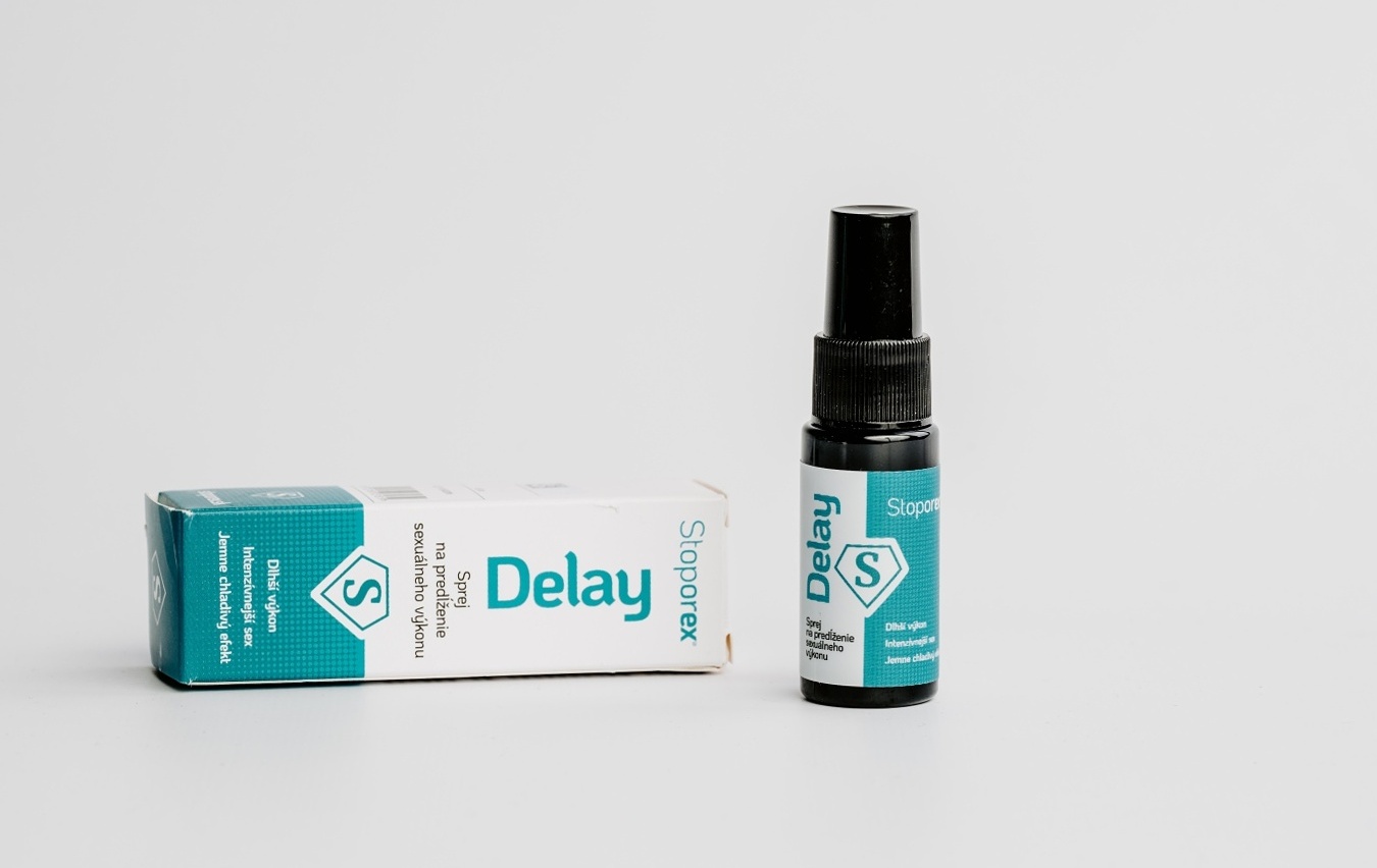 Balenie Stoporex Delay s objemom 20 ml
