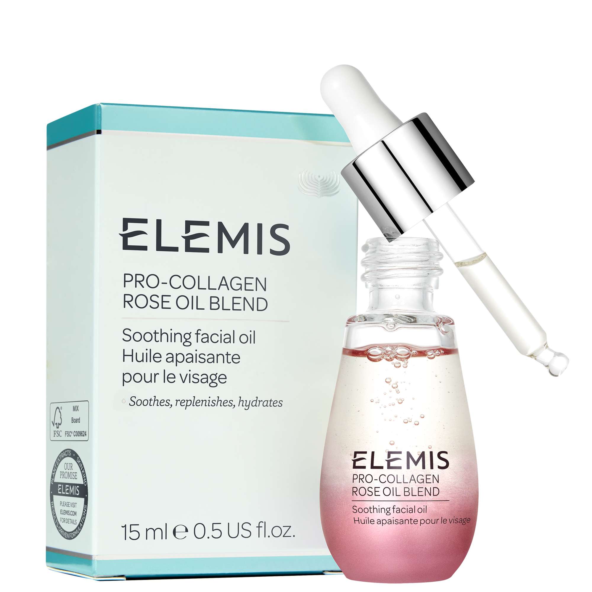 ELEMIS Pro-kollagen Rosafacialolja ansiktskräm & serum dam – bild 3