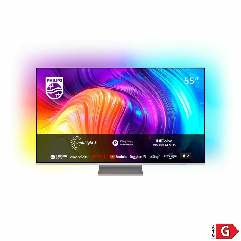 Télé Led 55 Pouces Philips 55pus8807/12 à Prix Carrefour