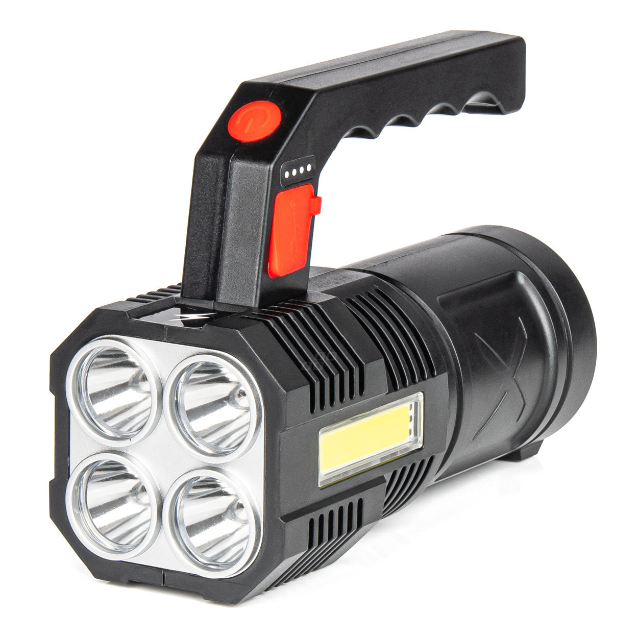 Torche 4led+cob, 18650mah Wt17