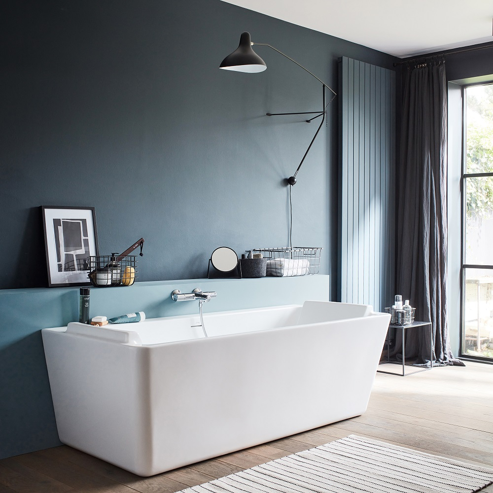 Mitigeur Thermostatique Jacob Delafon Simone Bain Douche Mural + Nettoyant Briochin