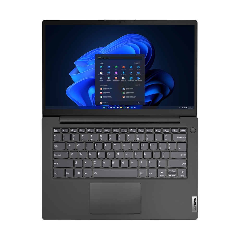 Lenovo V V14 Intel® Core™ i3 i3-1315U Portátil 35,6 cm (14'') Full HD 8 GB DDR4-SDRAM 256 GB SSD Wi-Fi 5 (802.11ac) Windows 11 Pro Negro