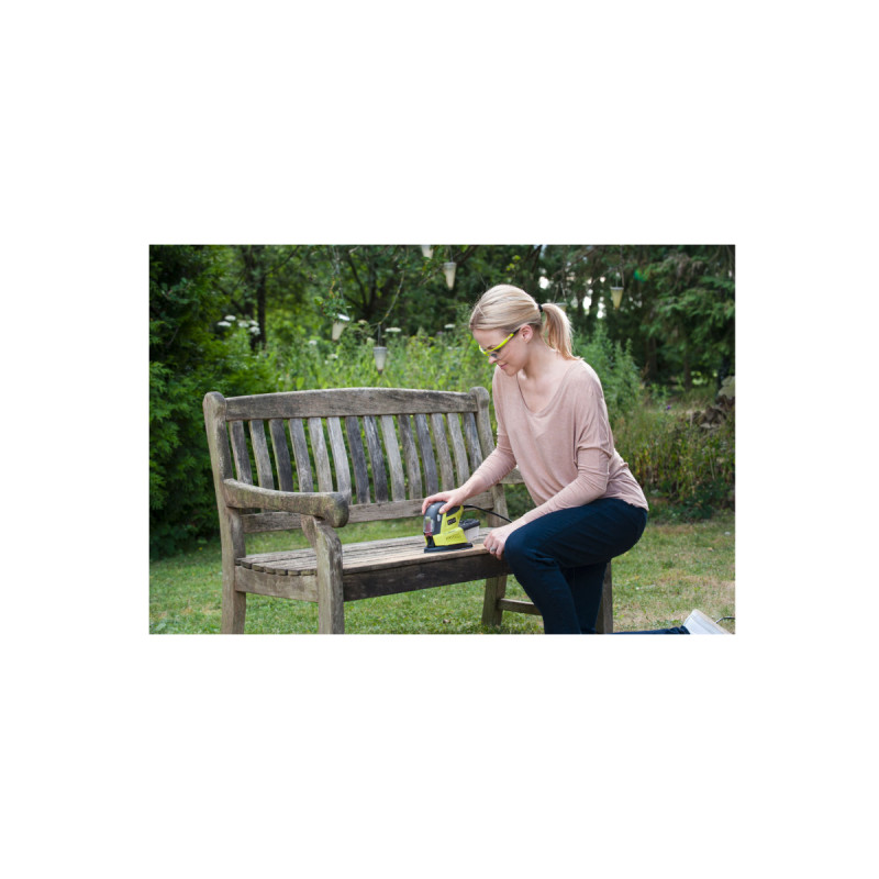 Ponceuse Vibrante Électrique Ryobi 280w - Sac De Transport - 3 Abrasifs Rss280-s