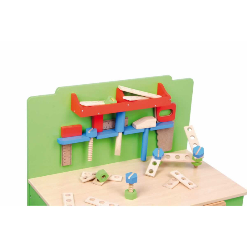 Small Foot L'établi Du Bricoleur En Bois John