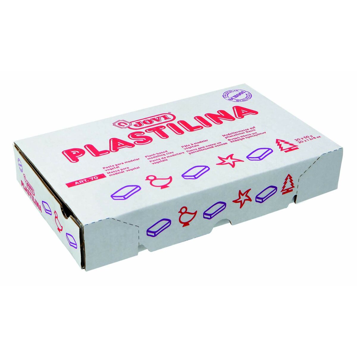 Pâte À Modeler Jovi Rose (30 Unités)