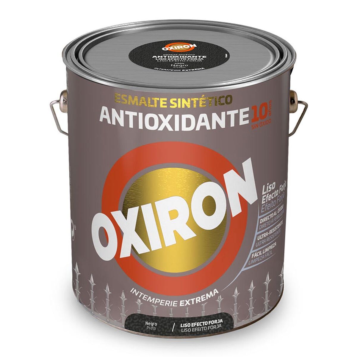 Vernis Synthétique Oxiron Titan 5809095 Noir Antioxydante à Prix Carrefour