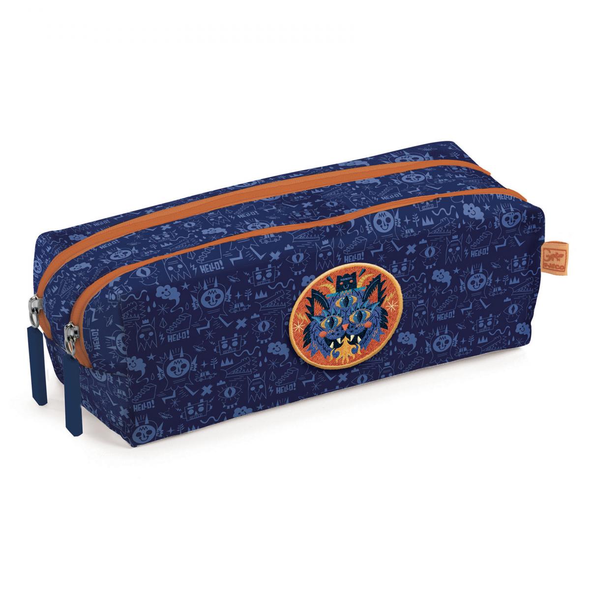 Trousse En Coton Monstre Double Compartiment ?� Prix Carrefour