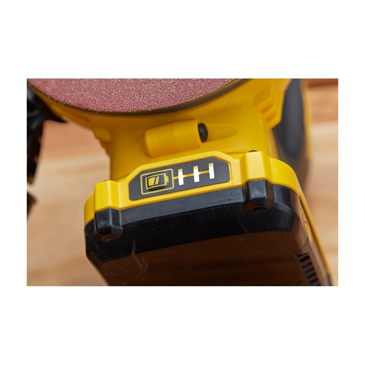 Ponceuse Orbitale 18v Ø 125mm + Batterie Lithium 2.0 Ah + Chargeur + Feuille Abrasive