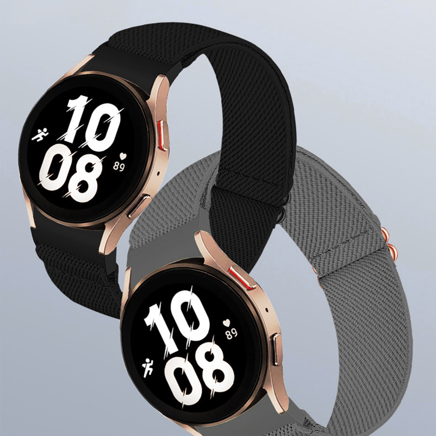 Bracelet Pour Samsung Galaxy Watch 6 Avec Boucle Réglable Black