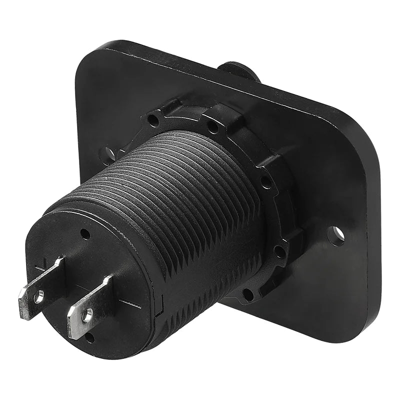 Prise-usb Double À Encastrer 3100ma 12v/24v Dans Blister
