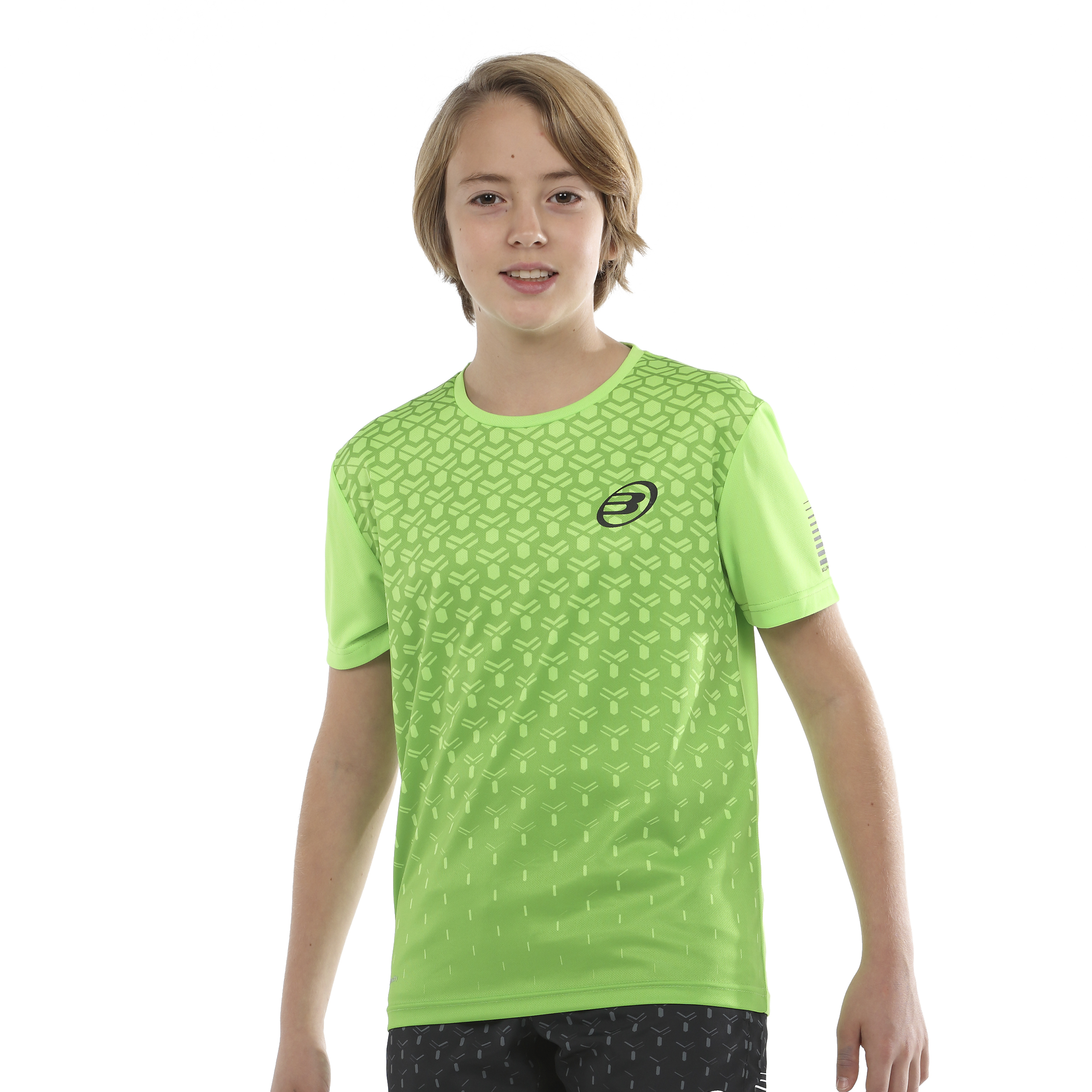 Camiseta Bullpadel Niño Cartama J Verde