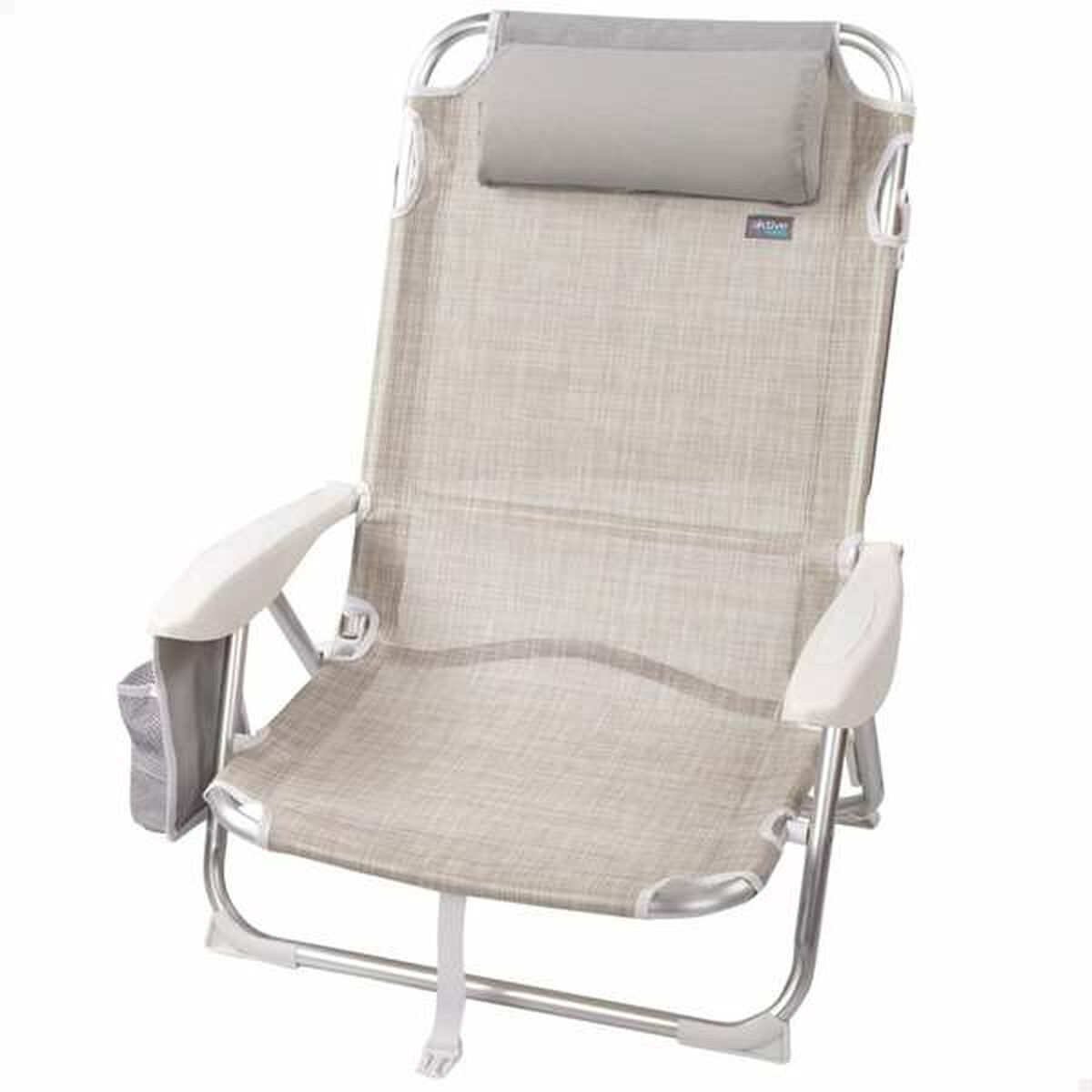 Chaise De Plage Color Baby Gris 51 X 45 X 76 Cm