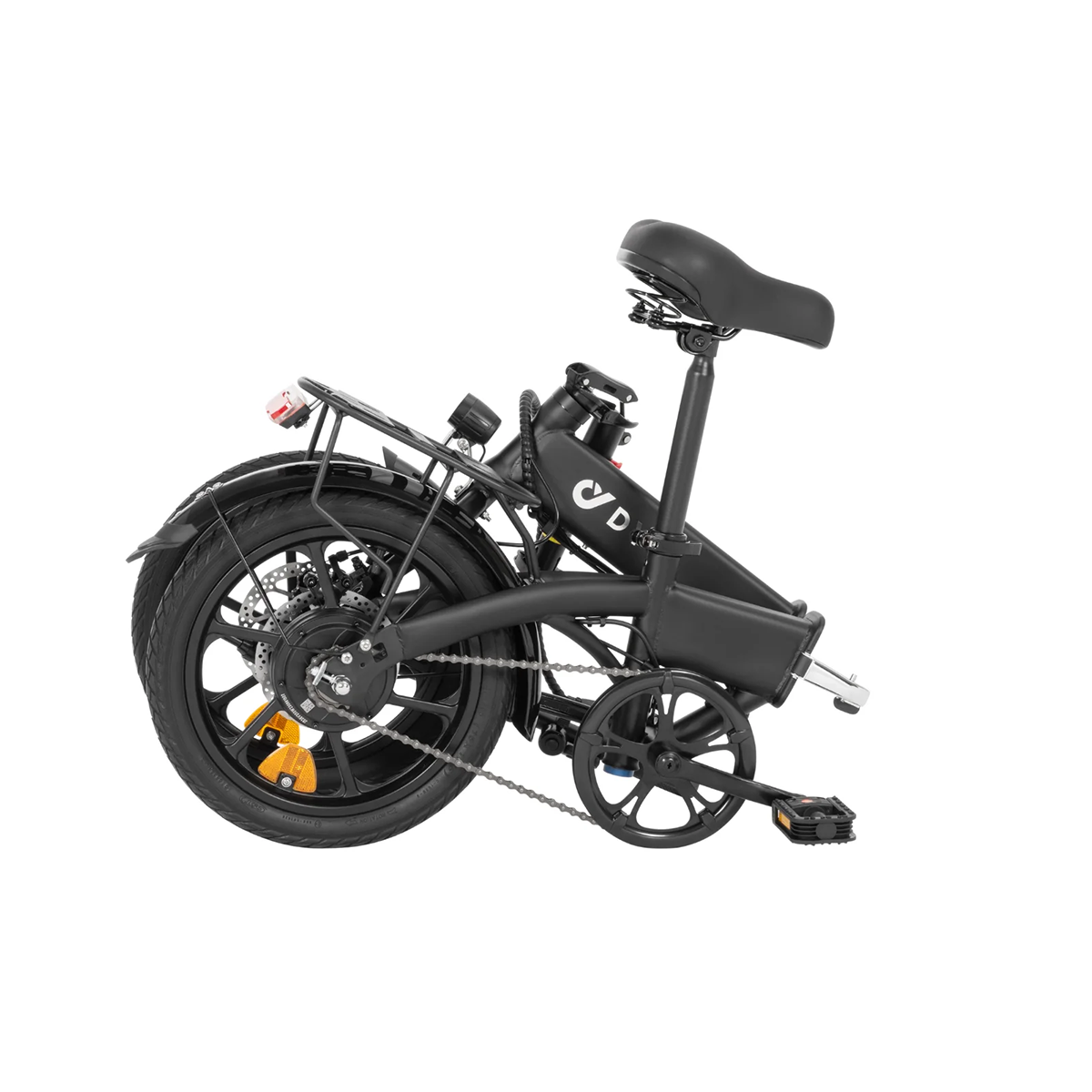 Vélo De Ville Électrique Pliable Dyu A1f Pro 250w 36v 7,5ah Noir