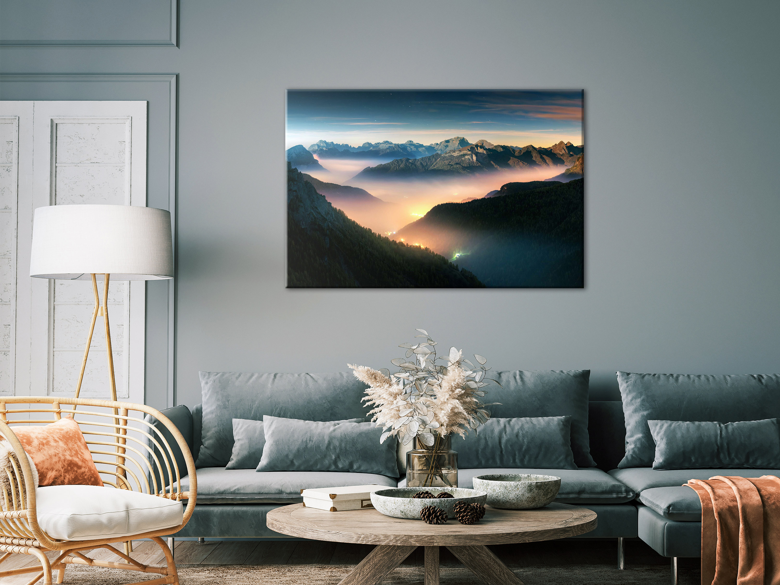 Tableau - Mountain Breath (1 Part) Wide - Second Variant [60x40] à Prix ...