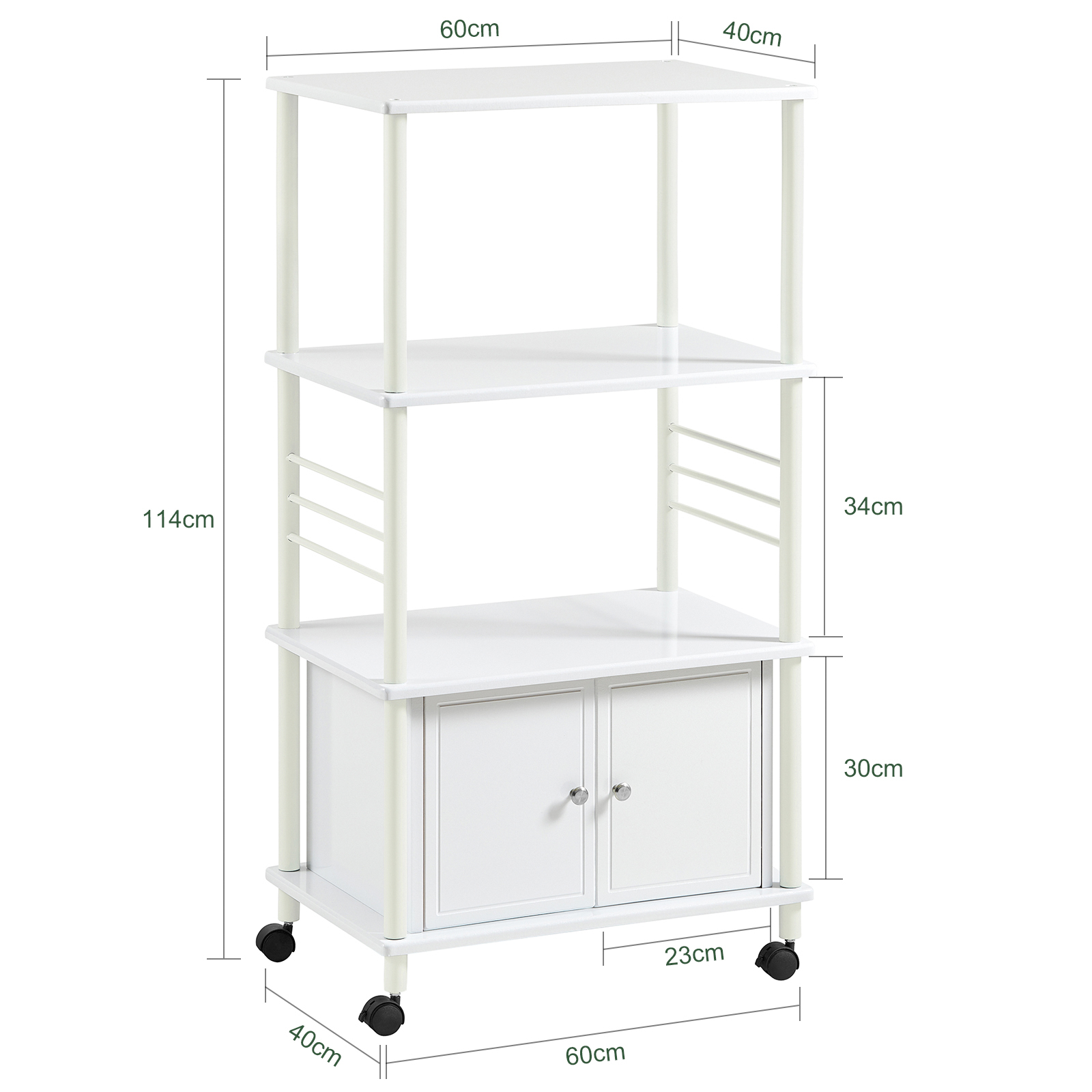 Meuble De Rangement Cuisine Frg12-w
