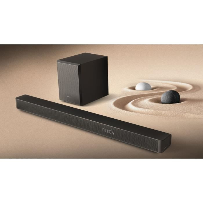 Barre De Son 3.1 Hisense Ax3100 - Bluetooth - Dolby Atmos - Caisson De ...