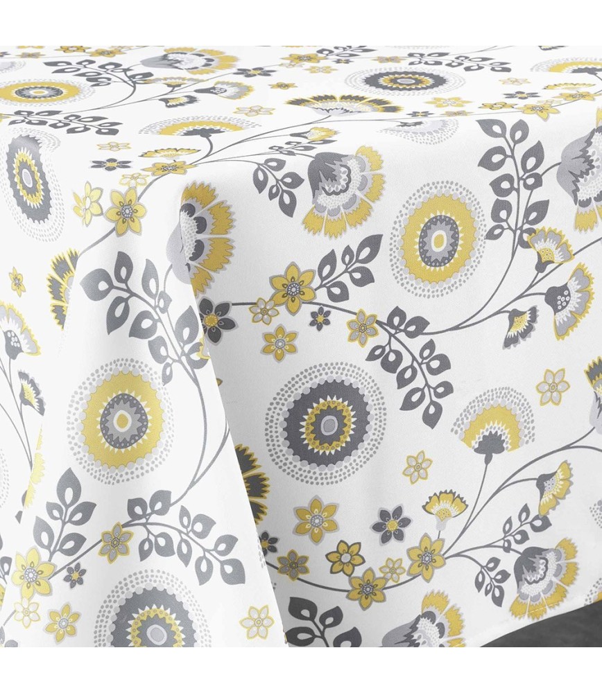 JupVierge Nappe De Table Rectangulaire Résistant Nappe Anti-Taches