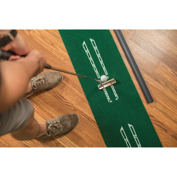 Tapis De Golf Intérieur, Sklz Pro Accelerator, Avec Retour De Balle, Vert - Slkz