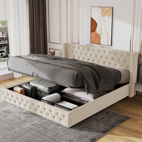 Lit coffre élégant et confortable
