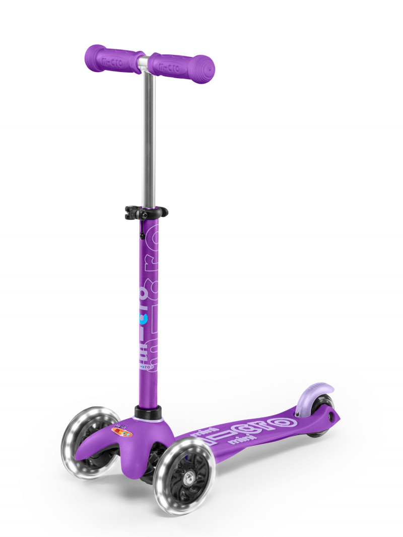 Trottinette  Mini  Deluxe Led - Violet