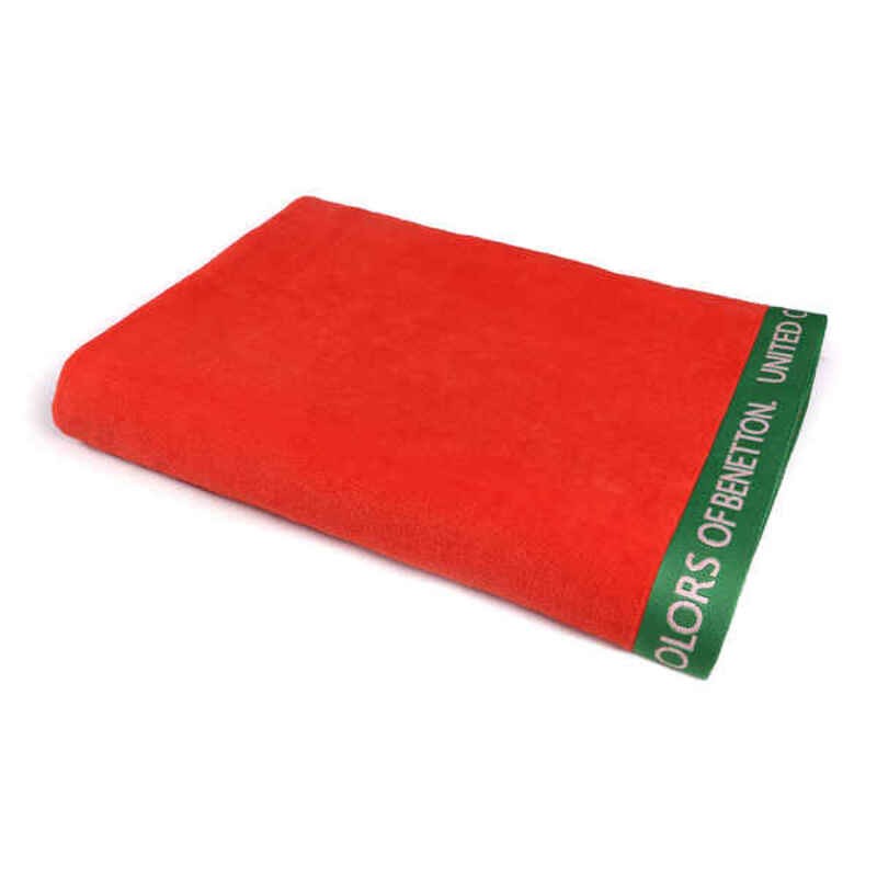 Serviette De Plage Benetton Rainbow Coton (90 X 160 Cm)