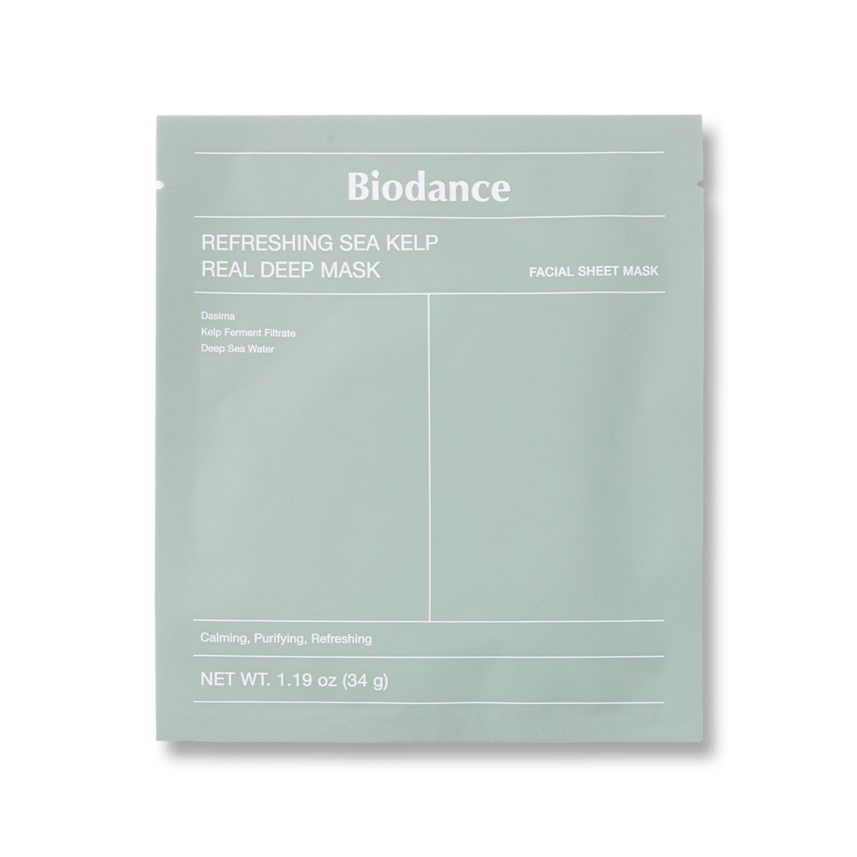 Biodance Refreshing Sea Kelp Real Deep Mask