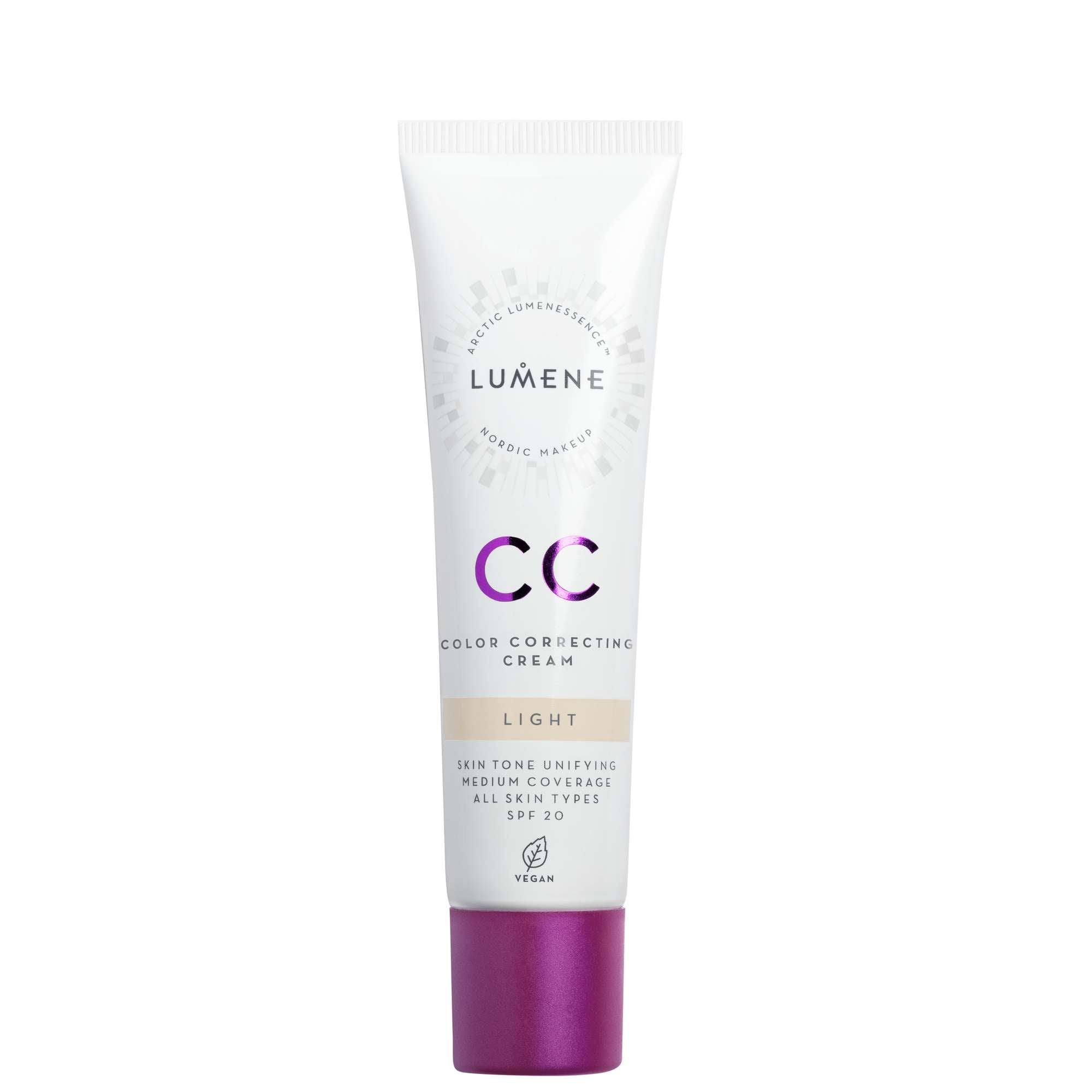 Lumene CC Color Correcting Cream SPF20 - Lichte foundation voor een egale teint