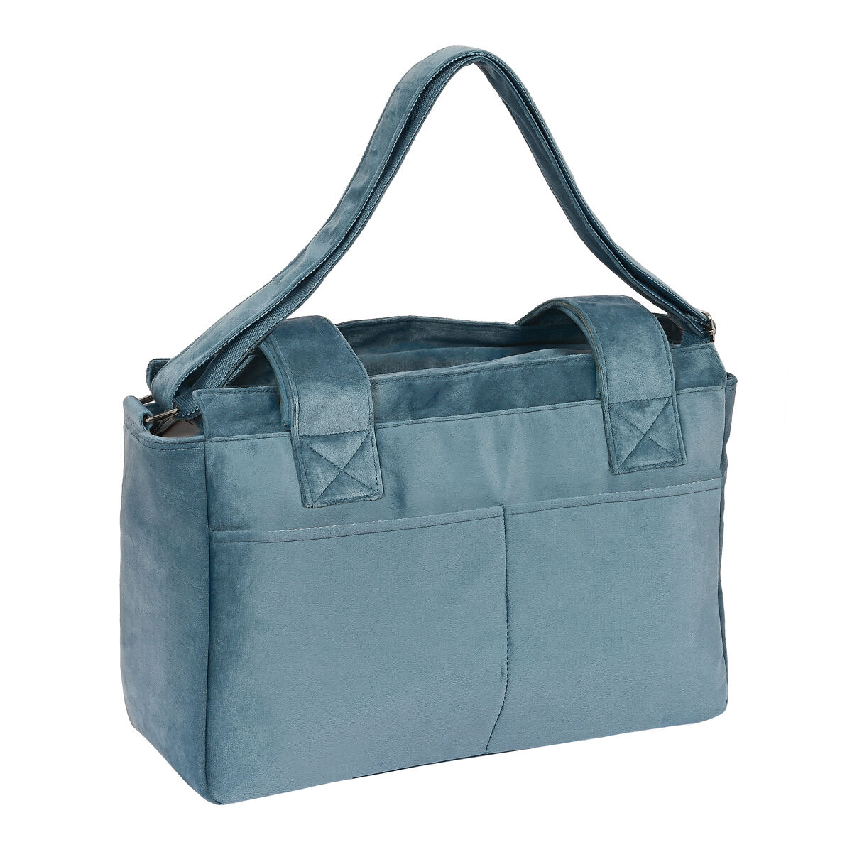 Sac À Langer Safta Leaves Turquoise (46 X 26 X 15 Cm)