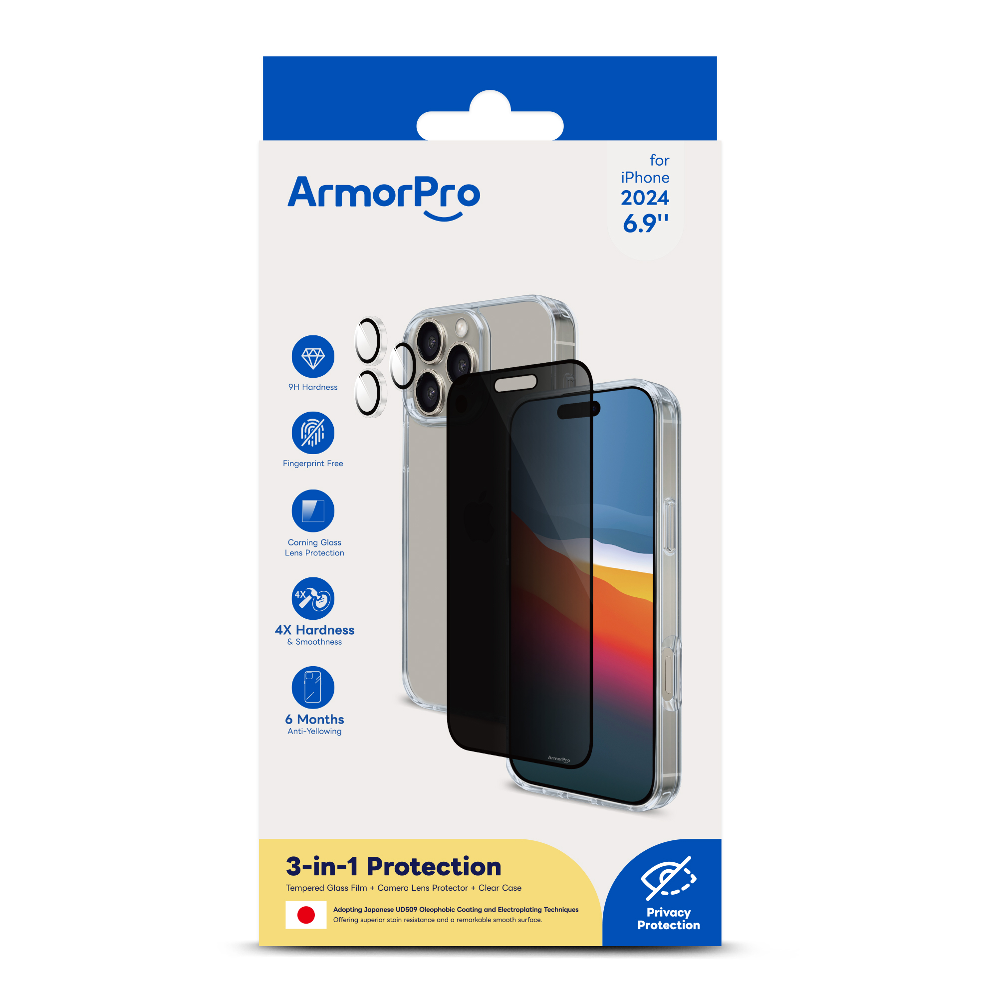 ArmorPro iPhone 16 Back Cover Mobile Case