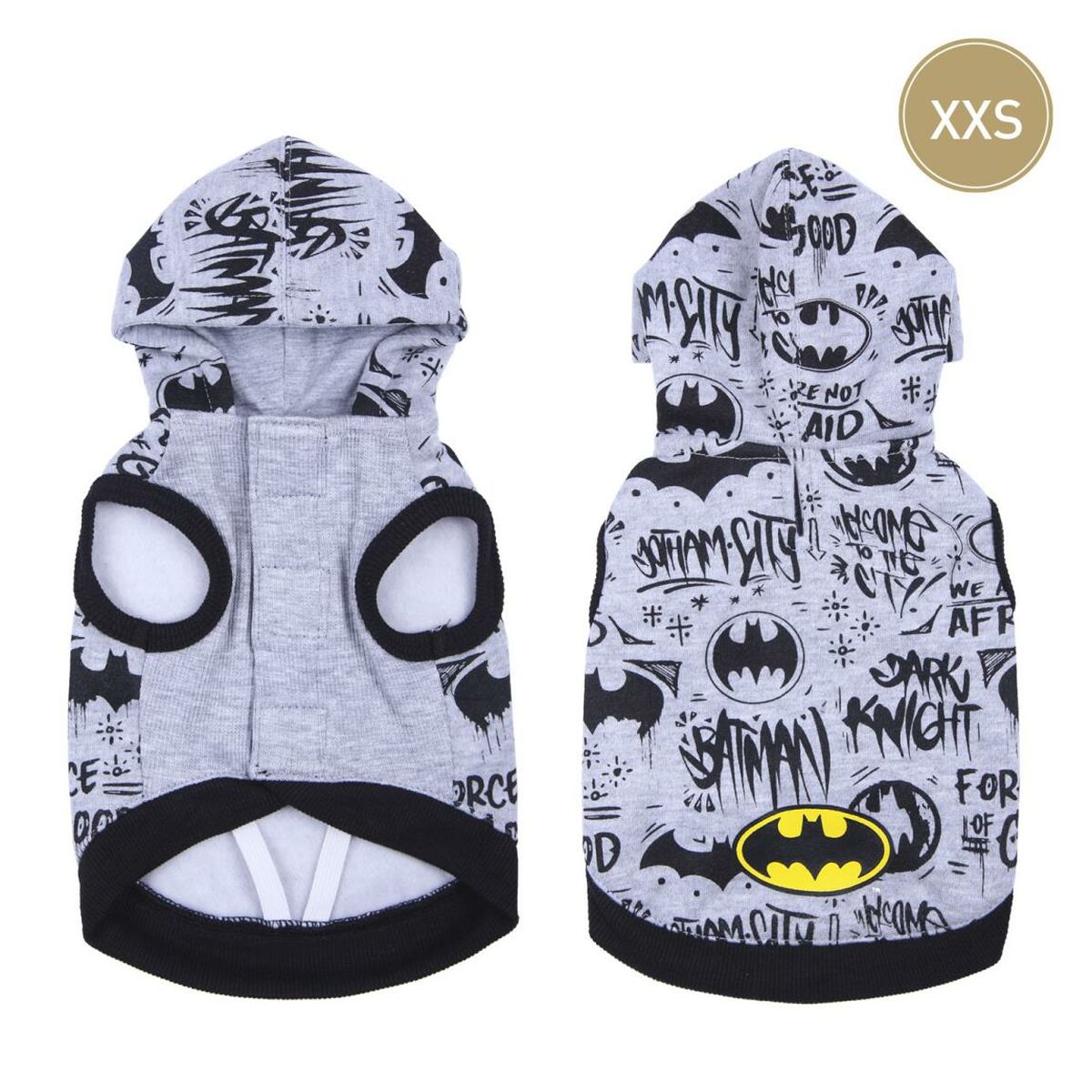 Pull Pour Chien Batman Xxs Noir