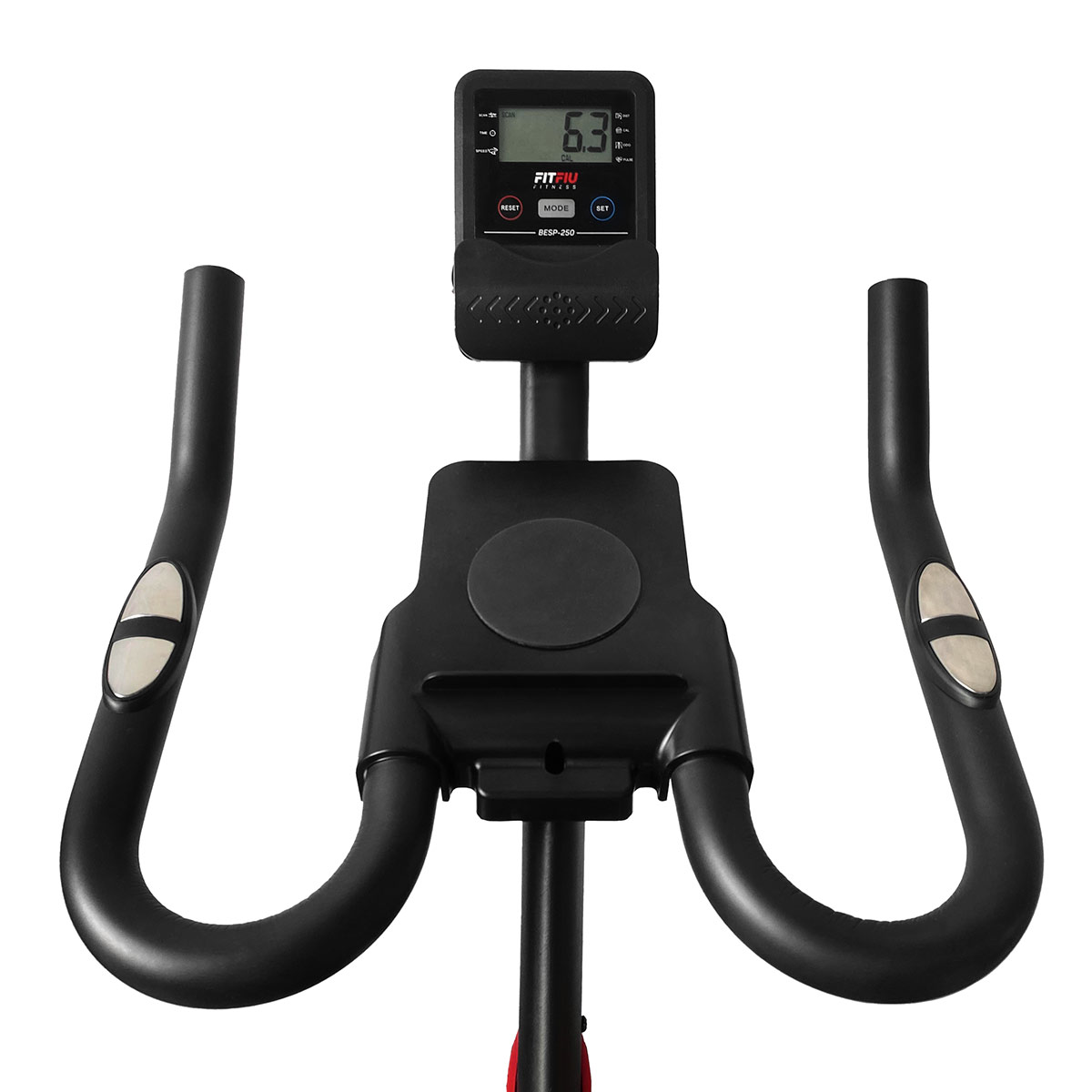 Vélo Appartement Pliable FITFIU BEST-220 - Avec Dossier, 8 Niveaux Résistance, Cardiofréquencemètre - Idéal Maison
