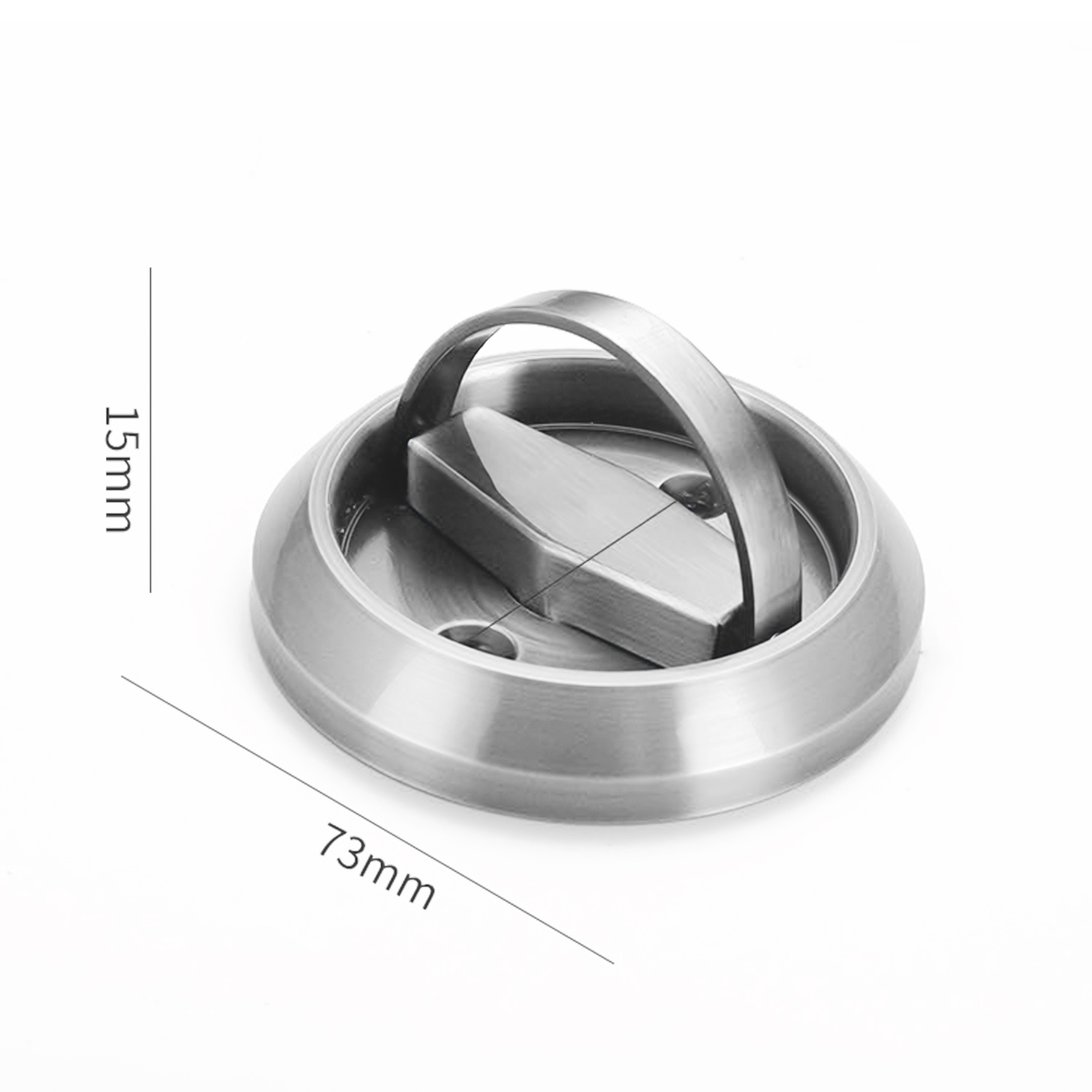 Serrure De Porte / Serrure De Meuble En Acier Inoxydable Silver
