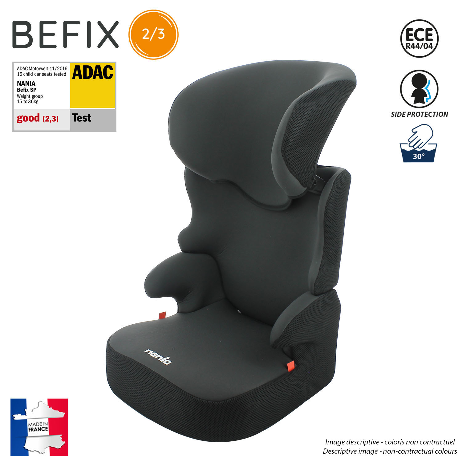Rehausseur Enfant Befix Groupe 2/3 (15-36kg) - - Eco Nania