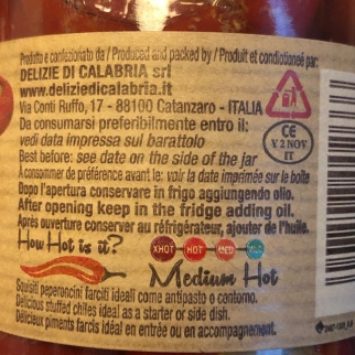 Piments Cerises Farcis Au Thon 270 Gr DELIZIE DI CALABRIA
