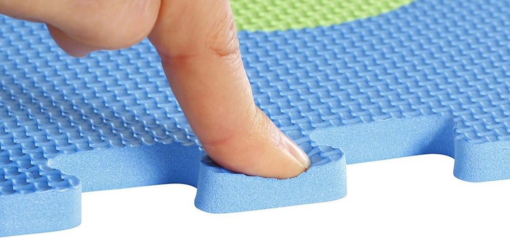 Tapis marelle coloré à motif arc-en-ciel pour enfants • Enfant World